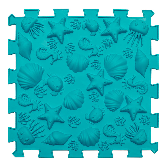 Ortopēdisko paklājiņu komplekts "Puzzle Mix Pastel 9"
