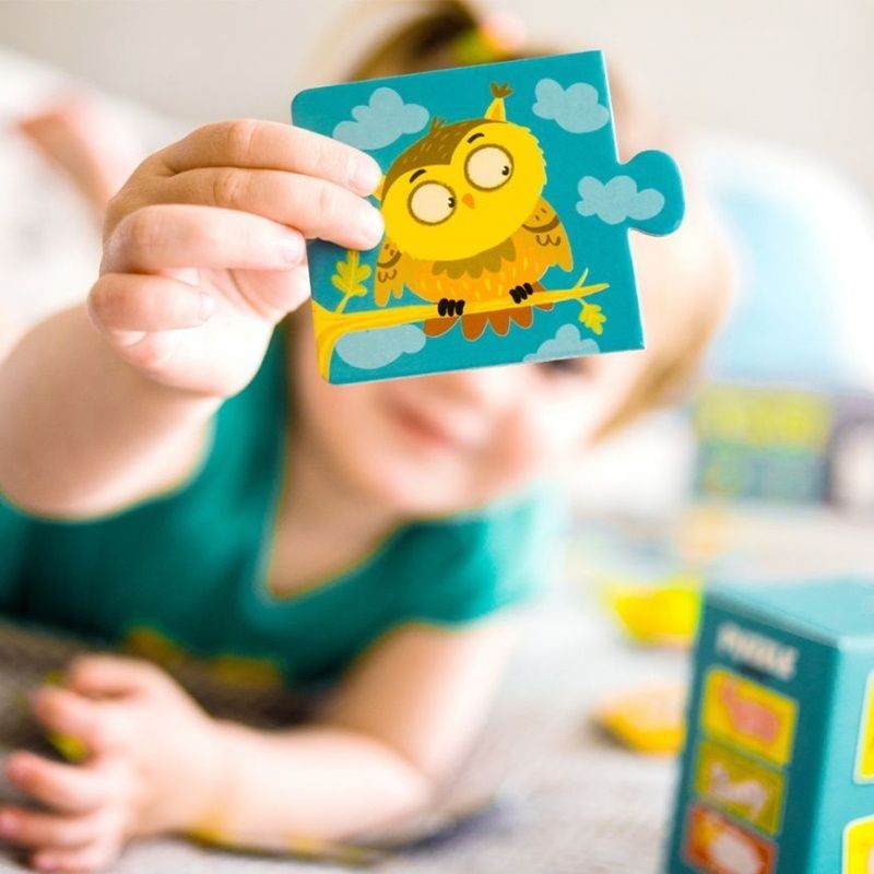 Puzle "Mammas un mazuļi"