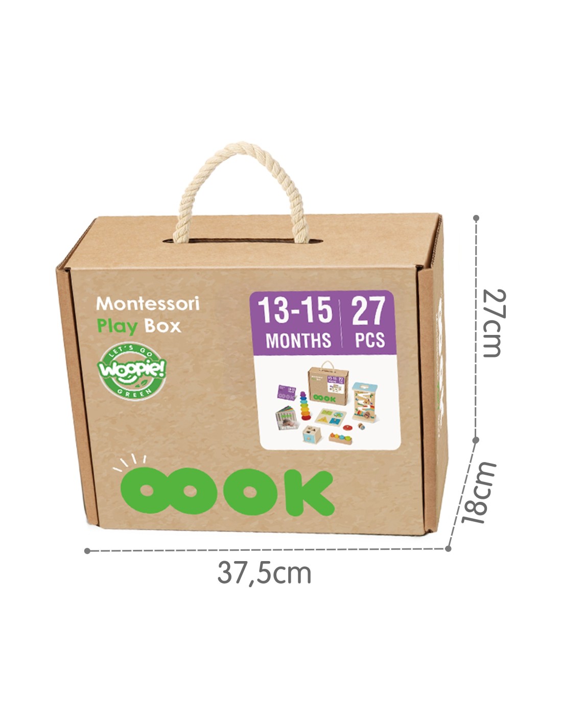 Montesori rotaļlietu komplekts (13-15 mēn.)