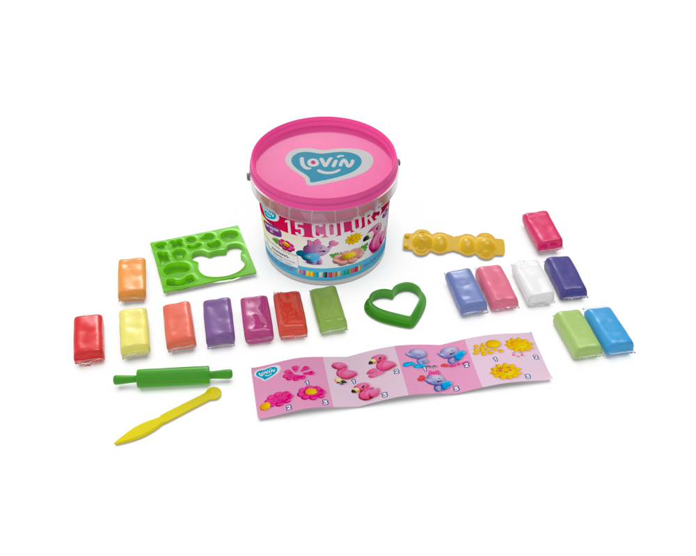 Radošais komplekts Play Dough - Cute Animals