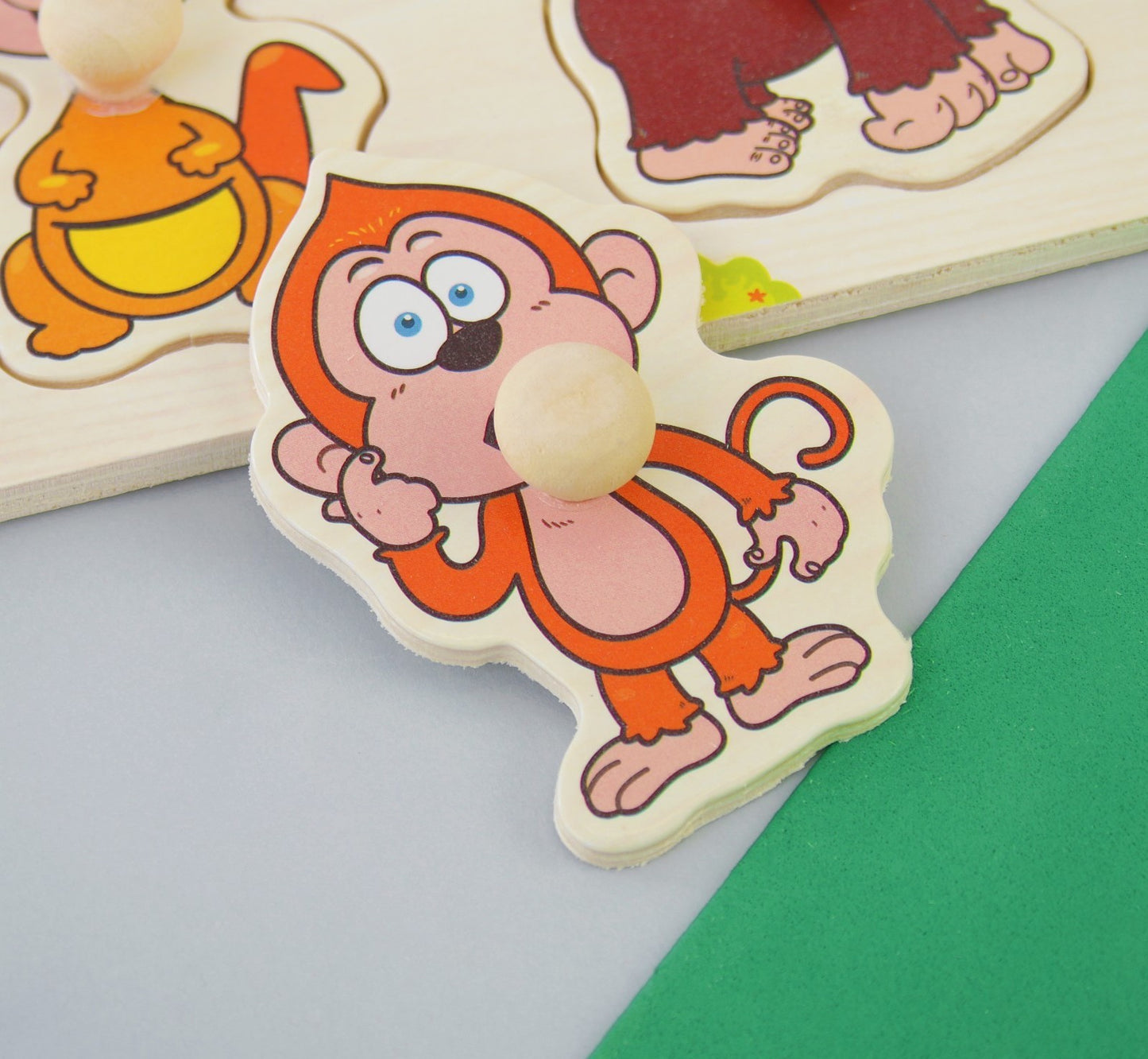 Wooden insert frame "Wild Animals"