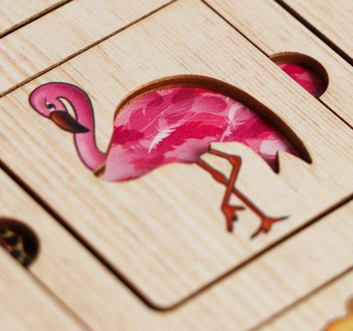 Wooden frame "Africa"