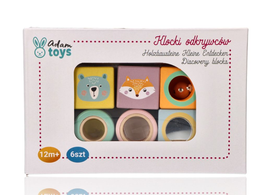 Деревянные кубики "Discovery Blocks"