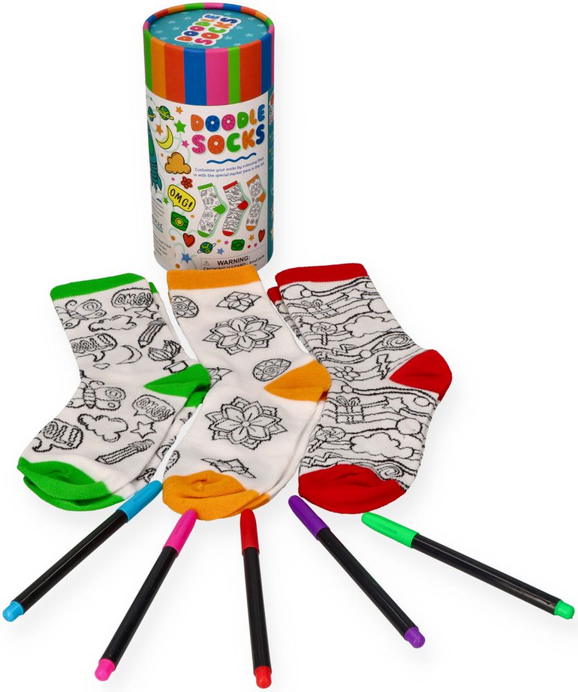 Radošais komplekts "Doodle Socks"