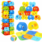 Galda spēle "Elephant Stacking Game"