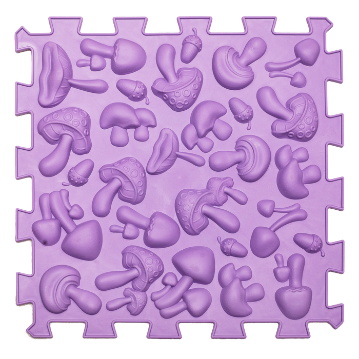 Ortopēdisko paklājiņu komplekts "Puzzle Mix Pastel 10"