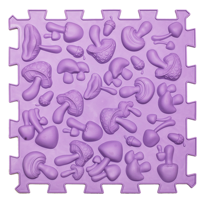 Ortopēdisko paklājiņu komplekts "Puzzle Mix Pastel 10"