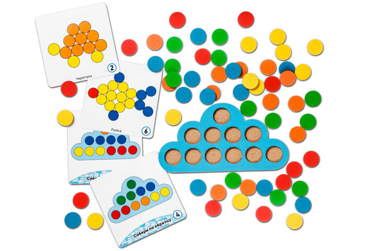 Koka mozaīka "Gudrais mākonītis"