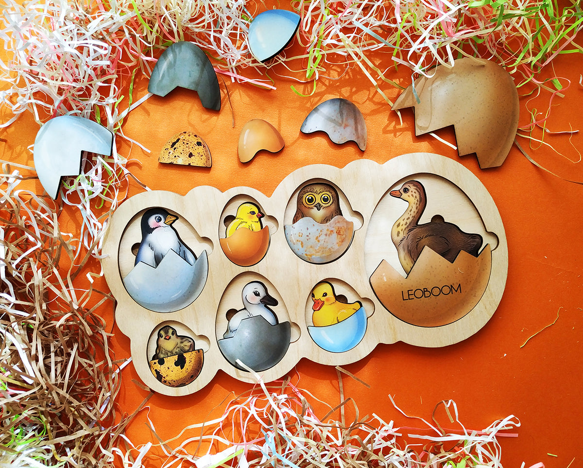 Koka rāmītis "Kas dzīvo olā?"