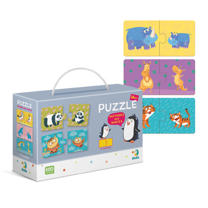 Puzle "Mammas un mazuļi"