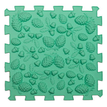 Ortopēdisko paklājiņu komplekts "Puzzle Mix Pastel 10"