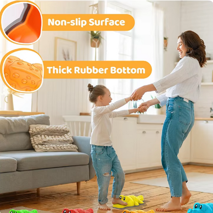 Sensorais balansa/līdzsvara celiņš "Crocodiles"