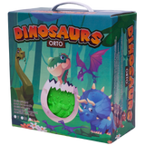 Ortopēdisko paklājiņu komplekts "Dinosaurs Puzzle 9"