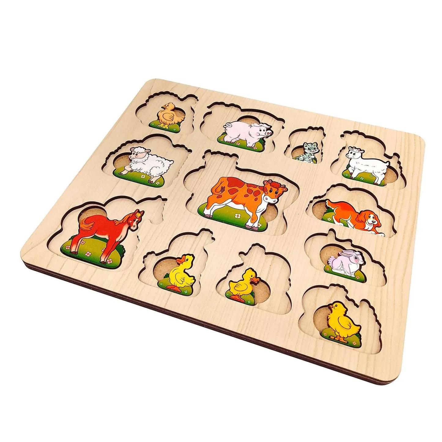 Koka rāmītis “Dzīvnieki un viņu mazuļi”