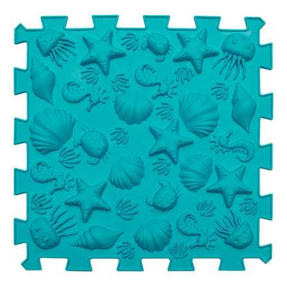 Ortopēdisko paklājiņu komplekts "Puzzle Mix Pastel 9"