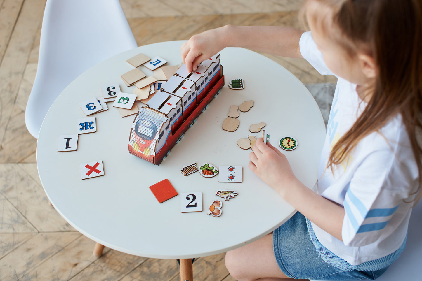 Logopēdiskā spēle "Logovilciens"