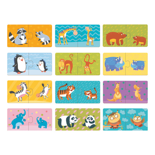 Puzle "Mammas un mazuļi"