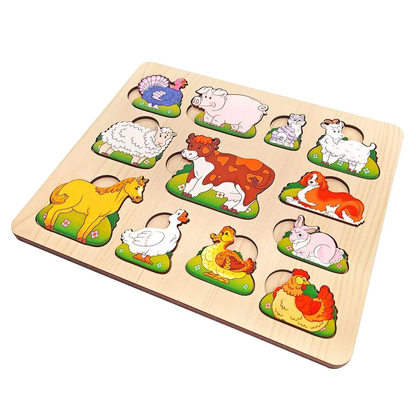 Koka rāmītis “Dzīvnieki un viņu mazuļi”