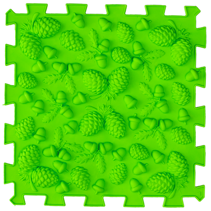 Ortopēdisko paklājiņu komplekts "Puzzle Mix 12 + STONES"