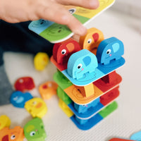 Galda spēle "Elephant Stacking Game"