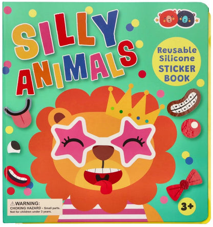 Uzlīmju grāmata "Silly Animals"