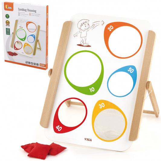 Mērķēšanas spēle "Sandbag Throwing"