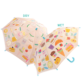 Krāsu mainošs lietussargs "Sweet Treats"