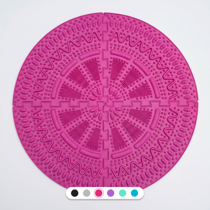 Masāžas paklājs "Spikes. PINK" (4 moduļi)