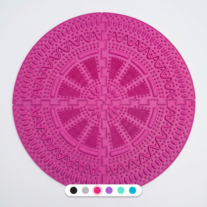 Masāžas paklājs "Spikes. PINK" (4 moduļi)