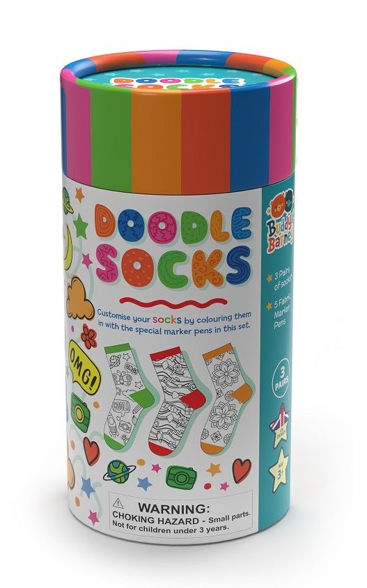 Radošais komplekts "Doodle Socks"