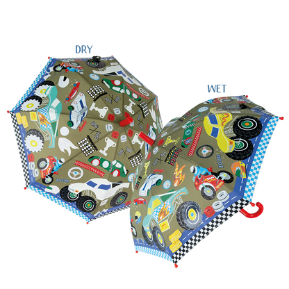 Krāsu mainošs lietussargs "Cars"