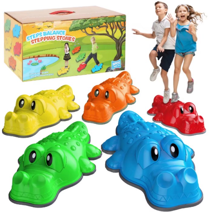 Sensorais balansa/līdzsvara celiņš "Crocodiles"