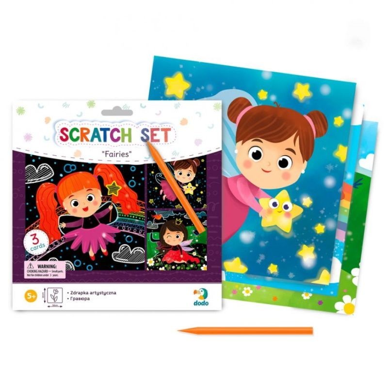 Набор для творчества "Scratch Set. Fairies"