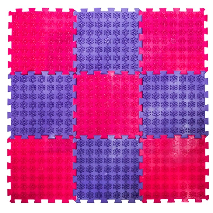 Ortopēdisko paklājiņu komplekts "Puzzle Lotus 9"