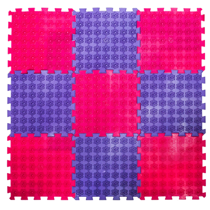 Ortopēdisko paklājiņu komplekts "Puzzle Lotus 9"