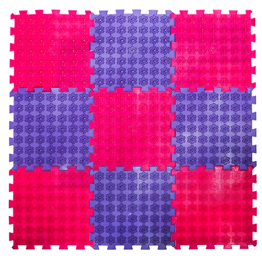 Ortopēdisko paklājiņu komplekts "Puzzle Lotus 9"