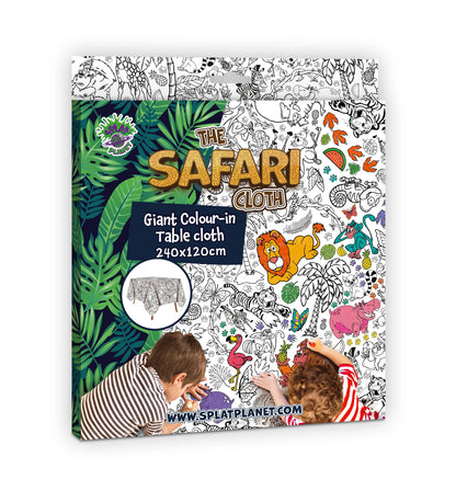 Krāsojamais galdauts "Safari"