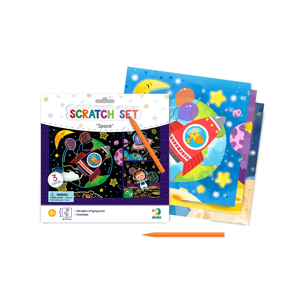 Набор для творчества "Scratch Set. Space"