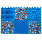 Ortopēdisko paklājiņu komplekts "Blue Mushroom 6"