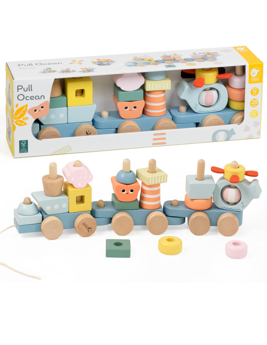 Koka vilciens "Pull Ocean"