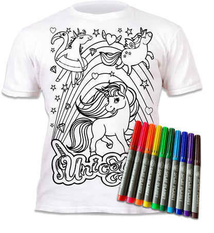 Krāsojamais t-krekls "Unicorns"