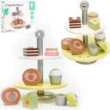 Koka kūku komplekts "Cupcake Stand"