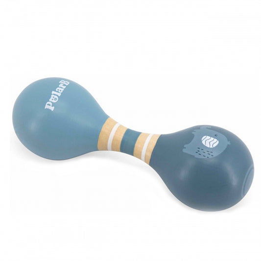 Koka grabulis "Maracas. Blue"