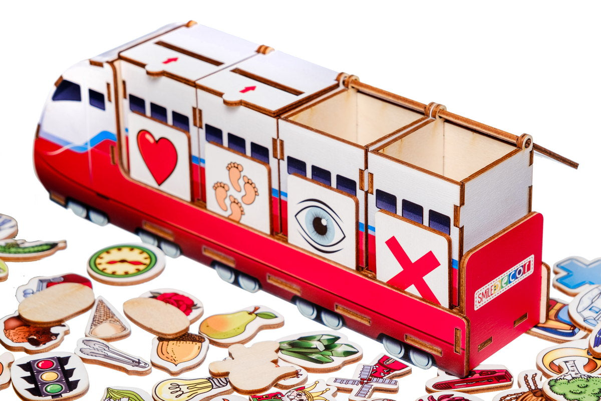 Logopēdiskā spēle "Logovilciens"