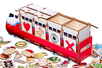 Logopēdiskā spēle "Logovilciens"