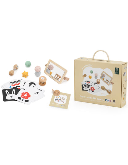 Attīstošo rotaļlietu komplekts (0-6 mēn.)