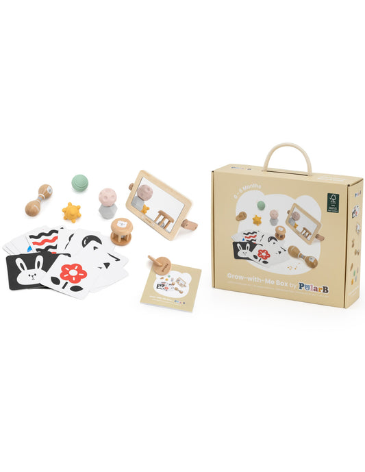 Attīstošo rotaļlietu komplekts (0-6 mēn.)
