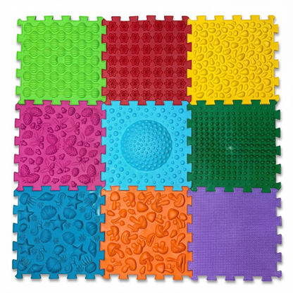 Ortopēdisko paklājiņu komplekts "Puzzle Mega Mix 9 NEW"