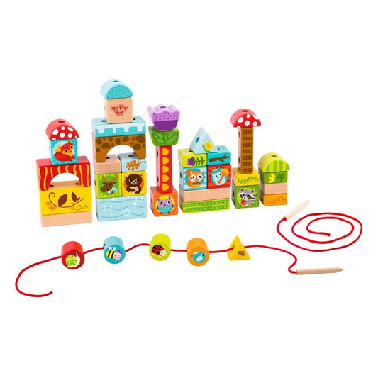 Koka kluču komplekts "Forest"