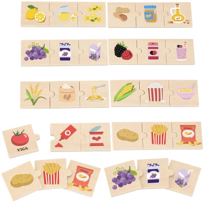 Koka puzle "Nature and Food"